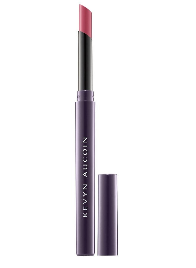 Kevyn Aucoin Unforgettable Lipstick, Wild Orchid color with Cream finish: Intense color plus slim design with a weightless formula allows for a precise application for a makeup novice or expert. - Image 1