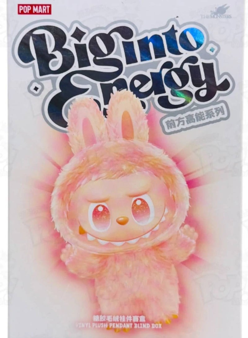 إج مجموعة عشوائية من 1 قطعة من لابوبو الوحوش طاقة عالية للأمام من الفينيل المحشو والمعلق على شكل صندوق ألعاب أعمى - Image 1