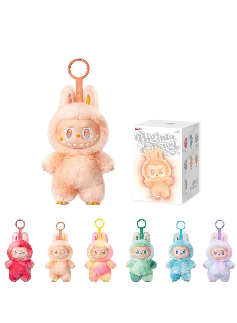 إج مجموعة عشوائية من 1 قطعة من لابوبو الوحوش طاقة عالية للأمام من الفينيل المحشو والمعلق على شكل صندوق ألعاب أعمى - Image 2