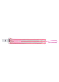 Babycare Babycare - Baby Teether Clip – Peach Pink, BPA-Free, Safe for Teething, with Pacifier Holder & Secure Clip  - Image 1