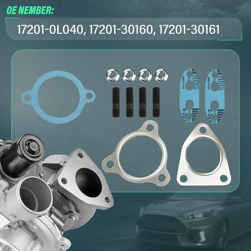 Fexhull Turbo Turbocharger for Toyota Hilux 2005-2015 & Land Cruiser Prado 2004-2019 - Image 3