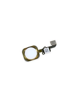 Generic Touch ID Sensor Home Button Key Flex Cable Replacement for iPhone 6S Plus - Gold  - Image 1