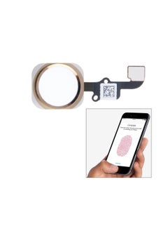 Generic Touch ID Sensor Home Button Key Flex Cable Replacement for iPhone 6S Plus - Gold  - Image 3