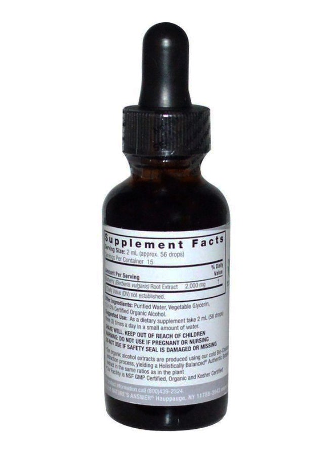 NATURE'S ANSWER Barberry Dietary Supplement - Image 2