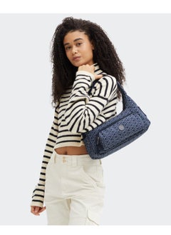 kipling Karis Small Shoulder Bag Signature Denim  - Image 2