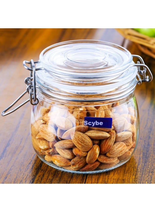 Scybe Glass Storage Jar, Food-grade Glass Container, Small Glass Bottle For Jam And Honey, Pandora 500ml - Image 2