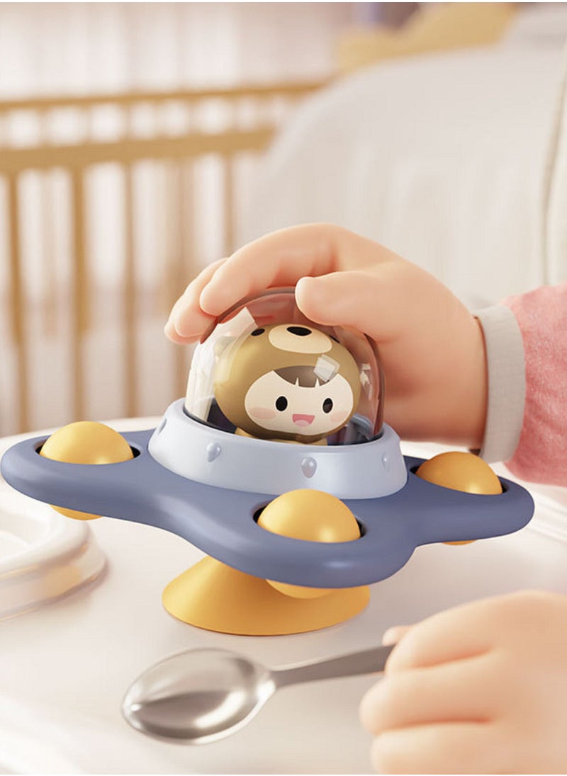 Beauenty - Toddler Spinner Toys, 3 Pack Learning Toys, Suction Cup Spinner Toy, Baby Water Toy for Bath Tub, Dining Table, High Chair - Image 1