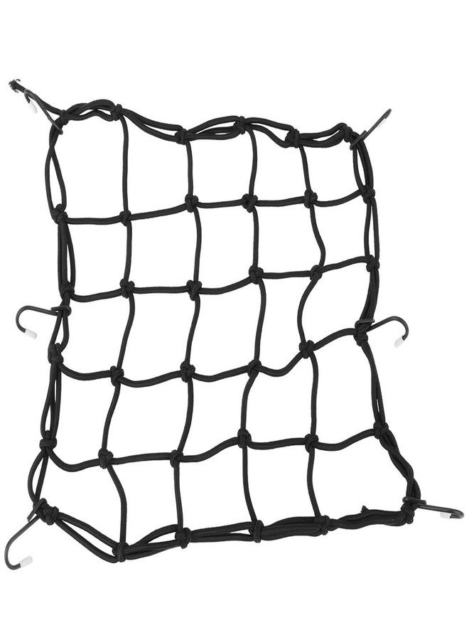 VGEBY1 Bike Luggage Net Cover, Bicycle Carry Cargo Net Luggage Mesh Web with 6 Hooks for Bike Storage - Image 1