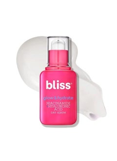 BLISS Glow & Hydrate Hyaluronic Acid Day Facial Serum | Improves Dullness and Hydrates Skin for Glowing Radiance | Clean | Paraben Free | Cruelty-Free | Vegan | 1 oz  - Image 1