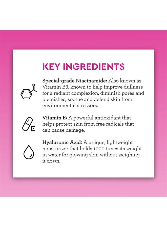 BLISS Glow & Hydrate Hyaluronic Acid Day Facial Serum | Improves Dullness and Hydrates Skin for Glowing Radiance | Clean | Paraben Free | Cruelty-Free | Vegan | 1 oz - Image 3