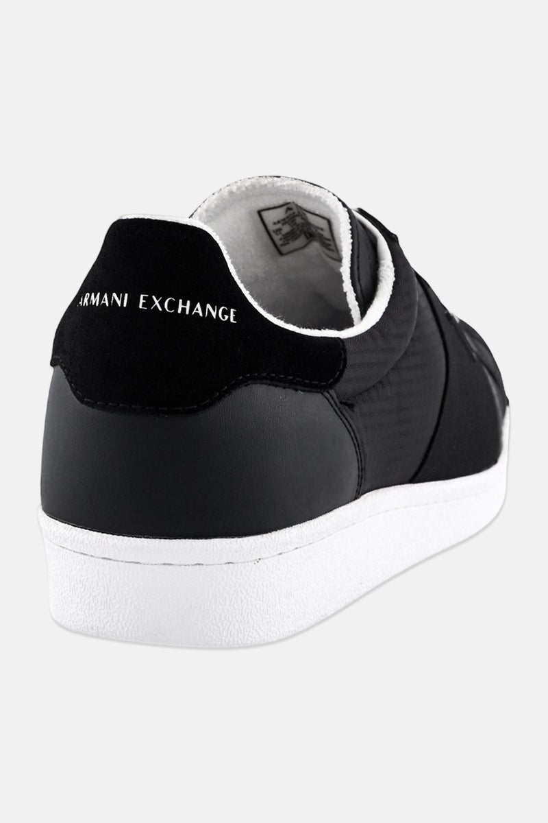 armani AX Armani Exchange Men Slip On Casual Shoes, Black - Image 4