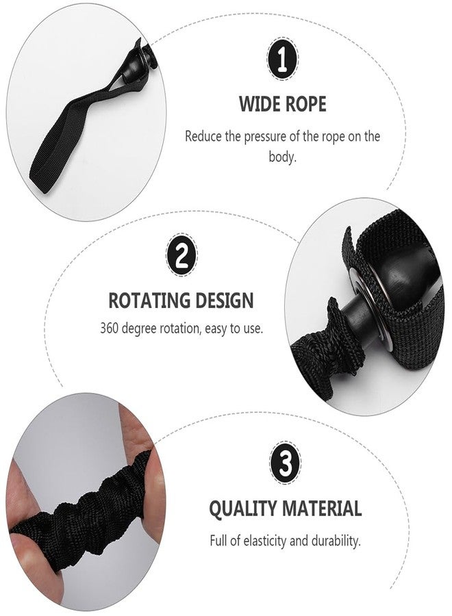Toddmomy Abdominal Wheel Elastic Rope - Resistance Bands for Core Strength Training Multi-Functional Ab Roller with Cloth Cover for Home and Gym Use - Image 5