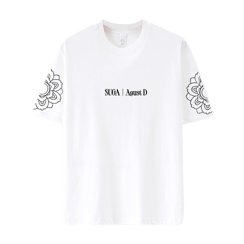SUGA Agust D Concert Tee Womens Fashion Cotton T White 1
