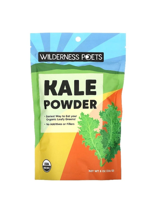Wilderness Poets Wilderness Poets, Organic Kale Powder, 8 oz (226 g)  - Image 1