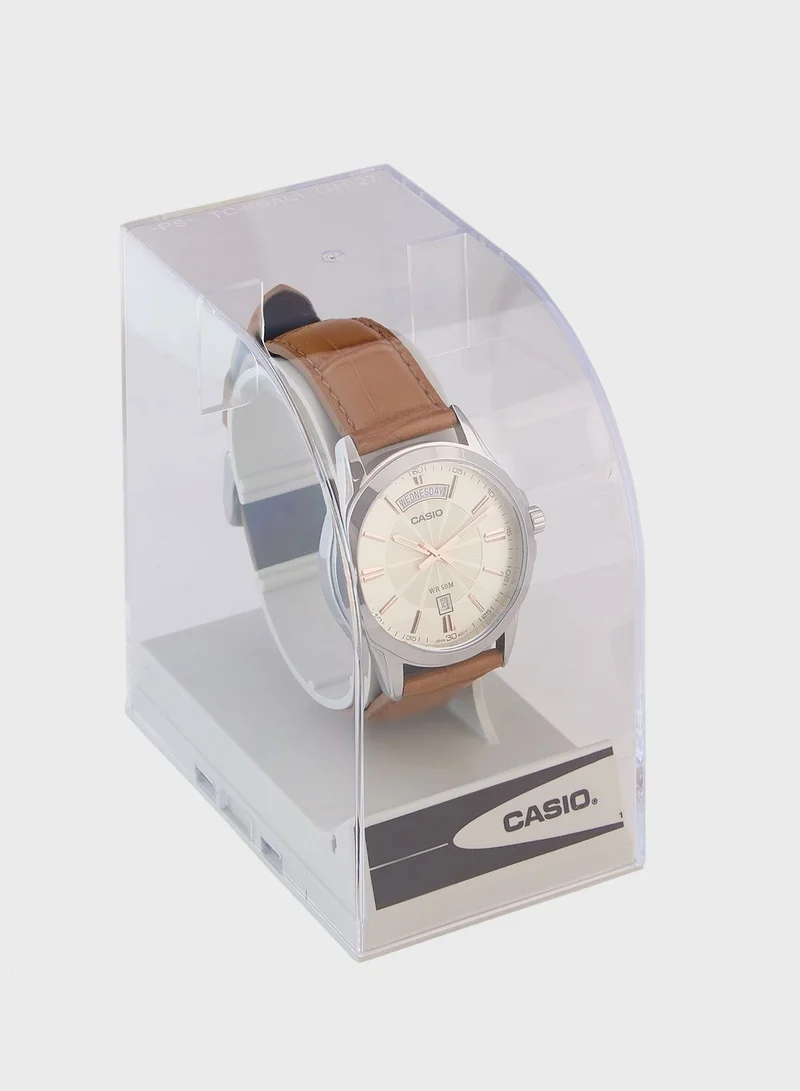 CASIO Mtp-1381L-9Avdf Enticer Analog Watch