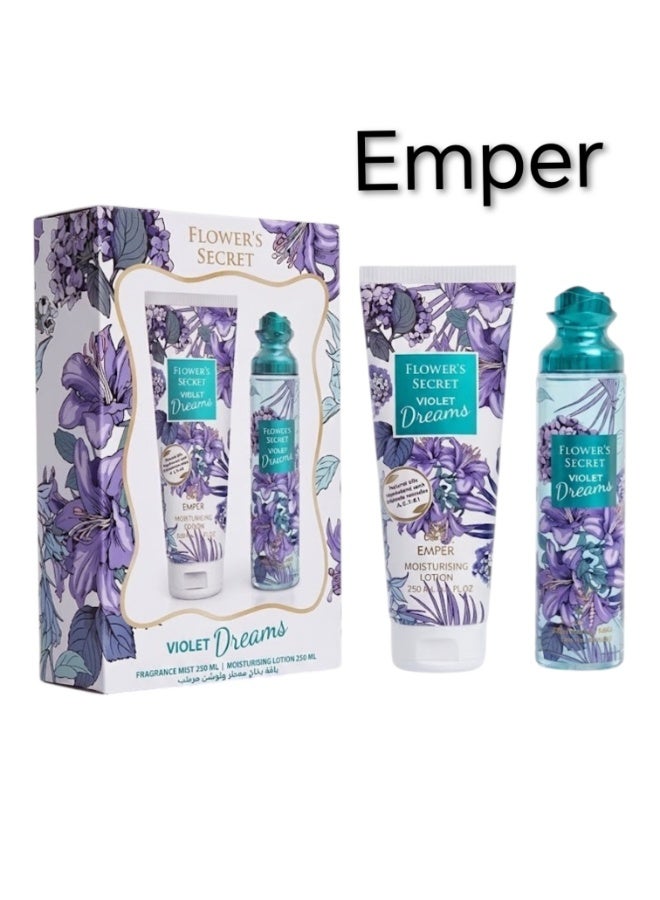 Body Mist And Body Lotion Set