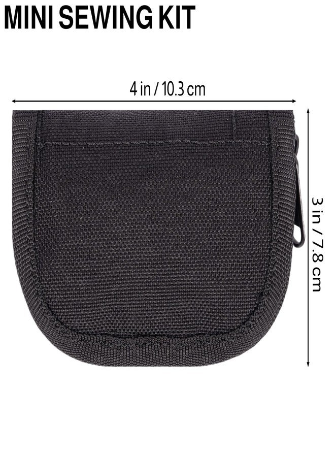 VEPKOIT Military Sewing Kit, Marine Corps Deluxe Survival Sewing Kit for Men or Women, Mini Repair Sewing Tools with Zipper Closure in Durable Nylon Case, Portable for on The Field Use, Army Button Sewing Kit - Image 2