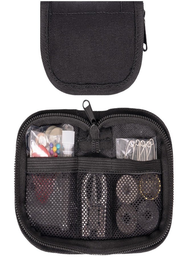 VEPKOIT Military Sewing Kit, Marine Corps Deluxe Survival Sewing Kit for Men or Women, Mini Repair Sewing Tools with Zipper Closure in Durable Nylon Case, Portable for on The Field Use, Army Button Sewing Kit - Image 1