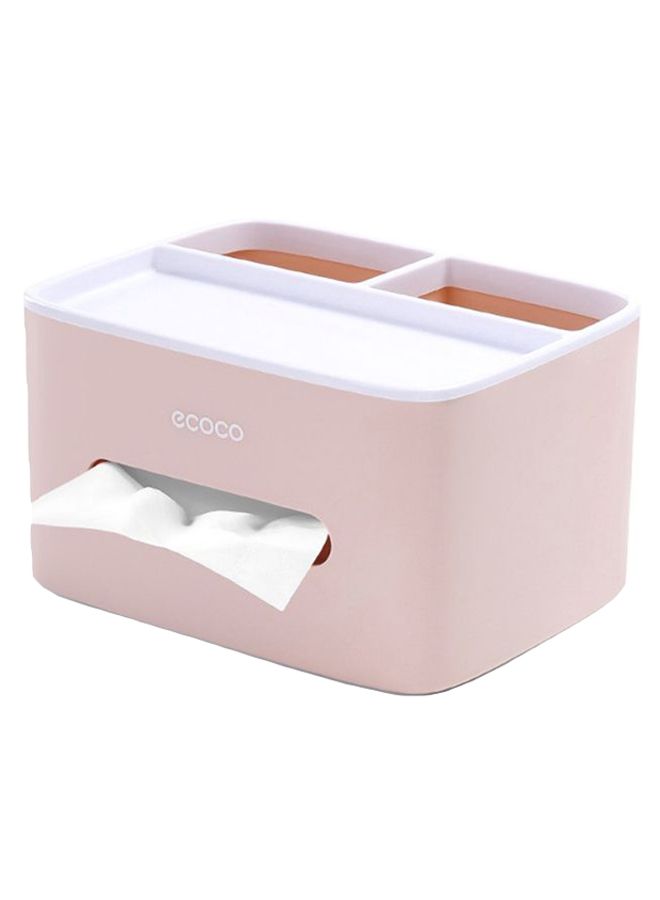 حامل متعدد الوظائف يوضع أعلى المنضدة وردي 21سم