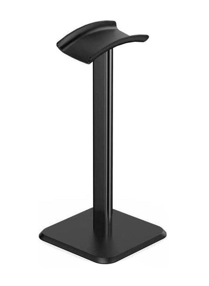 Headphone Stand, Universal Headset Display Rack Aluminum Holder with Flexible Headrest Gaming Headset Stand Earphone Stand for All Headphones Size - Image 1