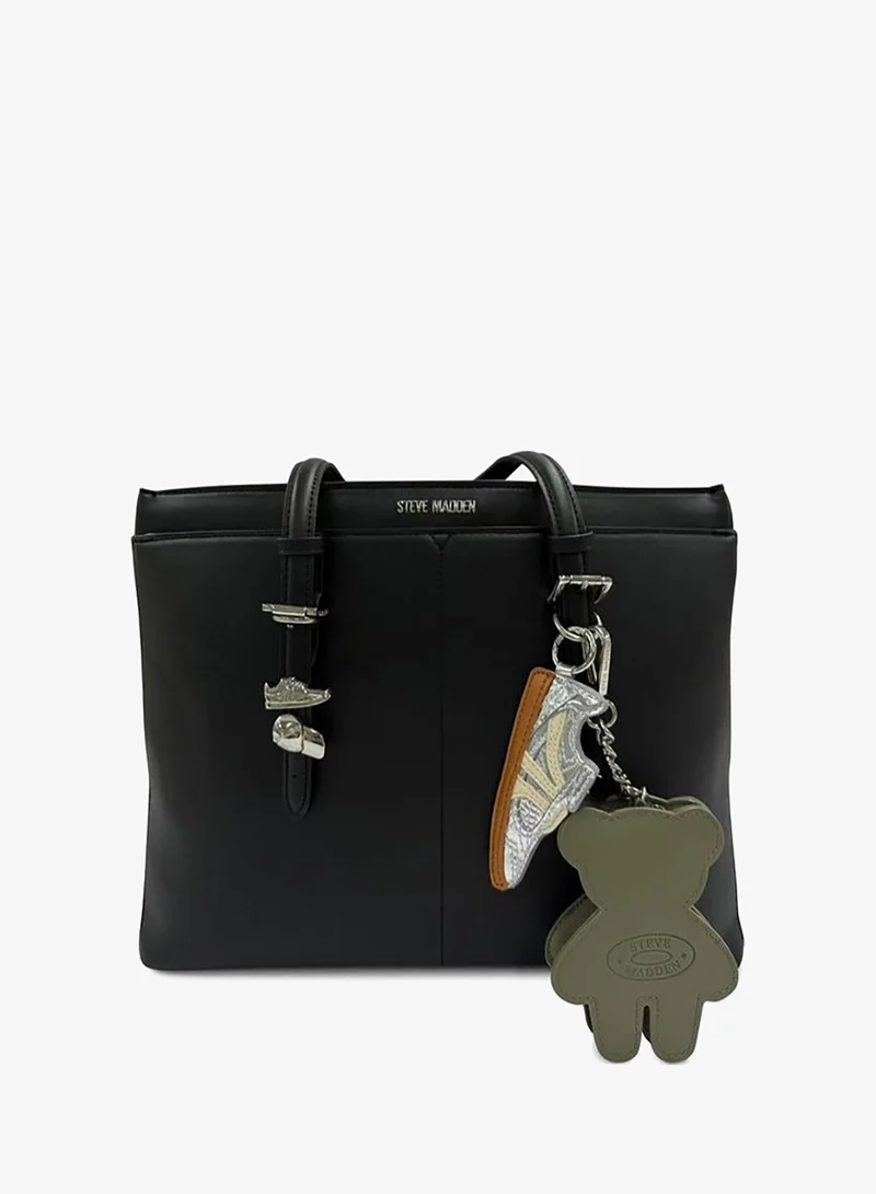ستيف مادن Dt626595 Women Black Tote Bag