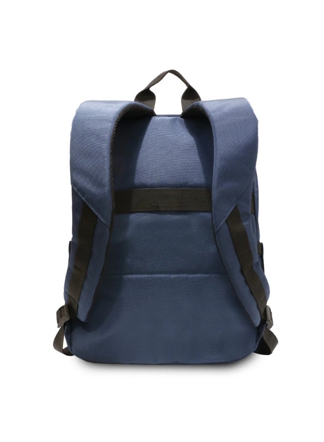 BMW PU Leather & Carbon M Collection Backpack With Metal Logos 15" - Navy - Image 3