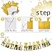 LINGPAR Bride to Be Photo Banner Gold Foiled for Wedding Sign Bridal Shower Banner Hen Night Decoration Gold - Image 2
