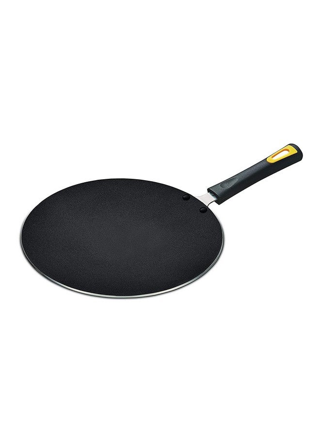Anjali Stainless Steel Non-Stick Roti Tava, 27.5cm (Black) - Image 1