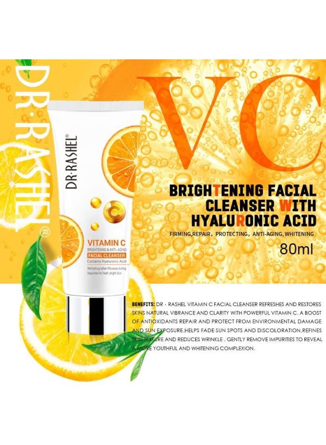 DR. RASHEL Vitamin-C Facial Cleanser White 80grams - Image 5