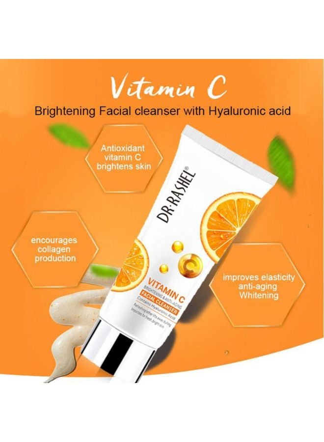 DR. RASHEL Vitamin-C Facial Cleanser White 80grams - Image 3