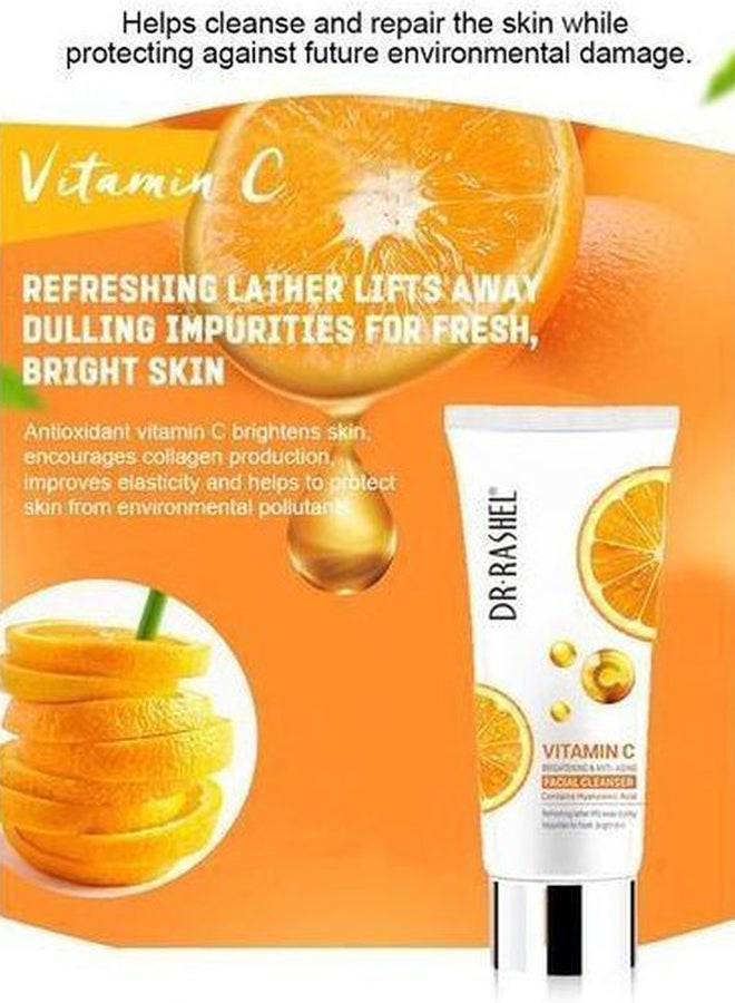 DR. RASHEL Vitamin-C Facial Cleanser White 80grams - Image 4