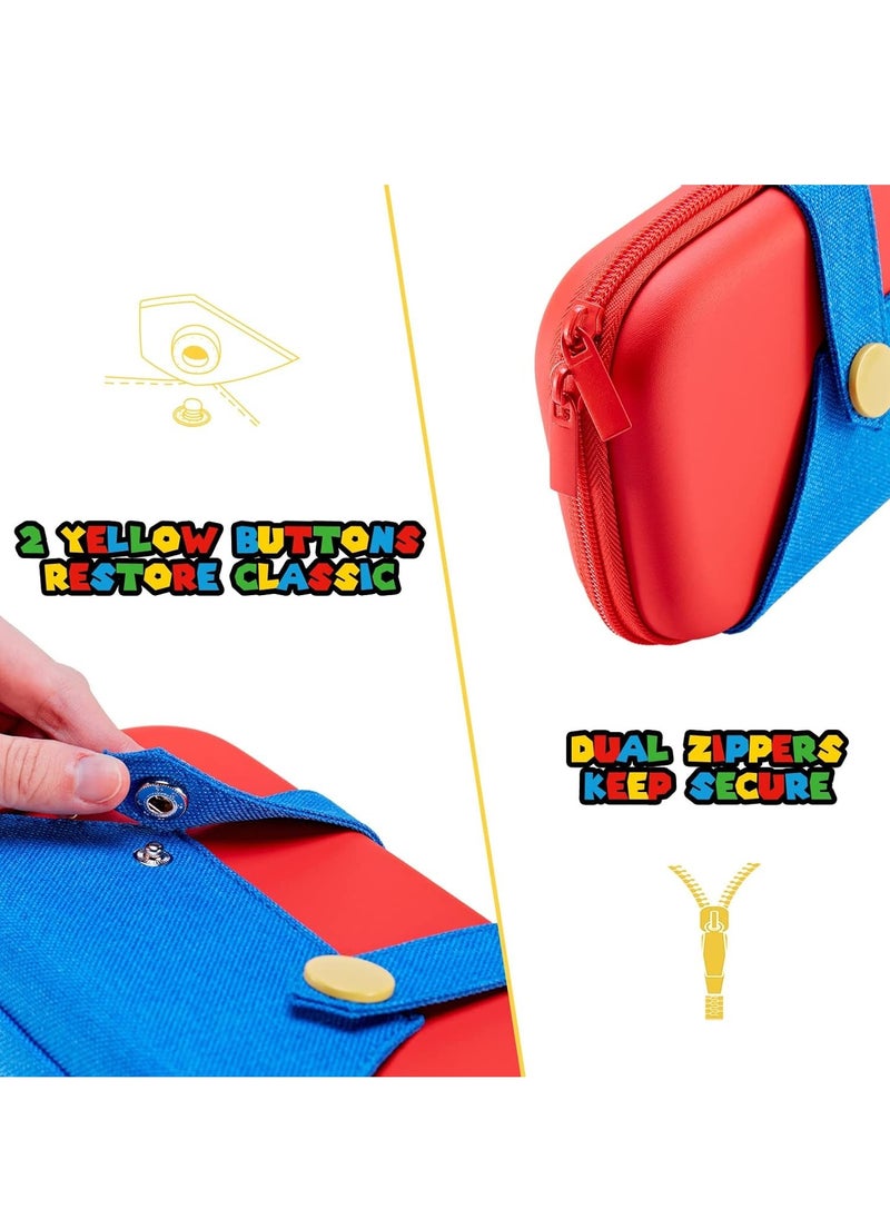 RATSAW - Carry Case Compatible with Switch, Portable Travel Flip Case with 10 Game Card Storage Pockets for Nintendo Switch Accessories and Games - Image 1