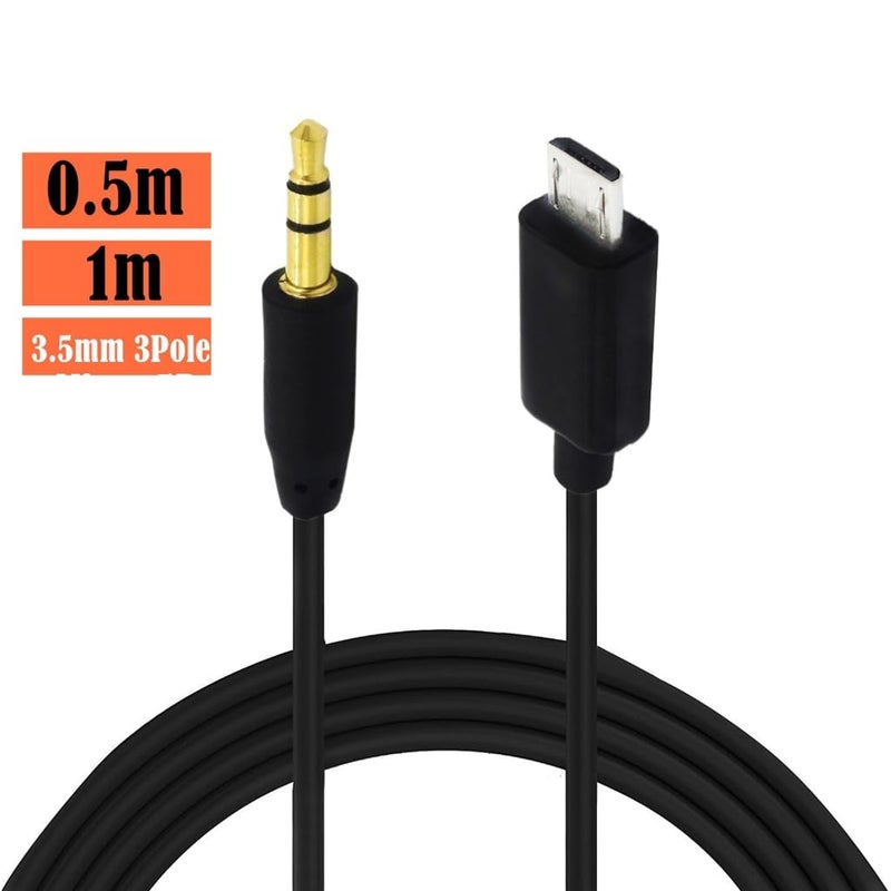 Micro USB to 3.5mm Aux Audio Cable for Samsung Galaxy Note 2 N7100 Note 3 Car Music Playback - Image 4