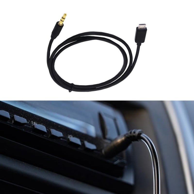 Micro USB to 3.5mm Aux Audio Cable for Samsung Galaxy Note 2 N7100 Note 3 Car Music Playback - Image 3