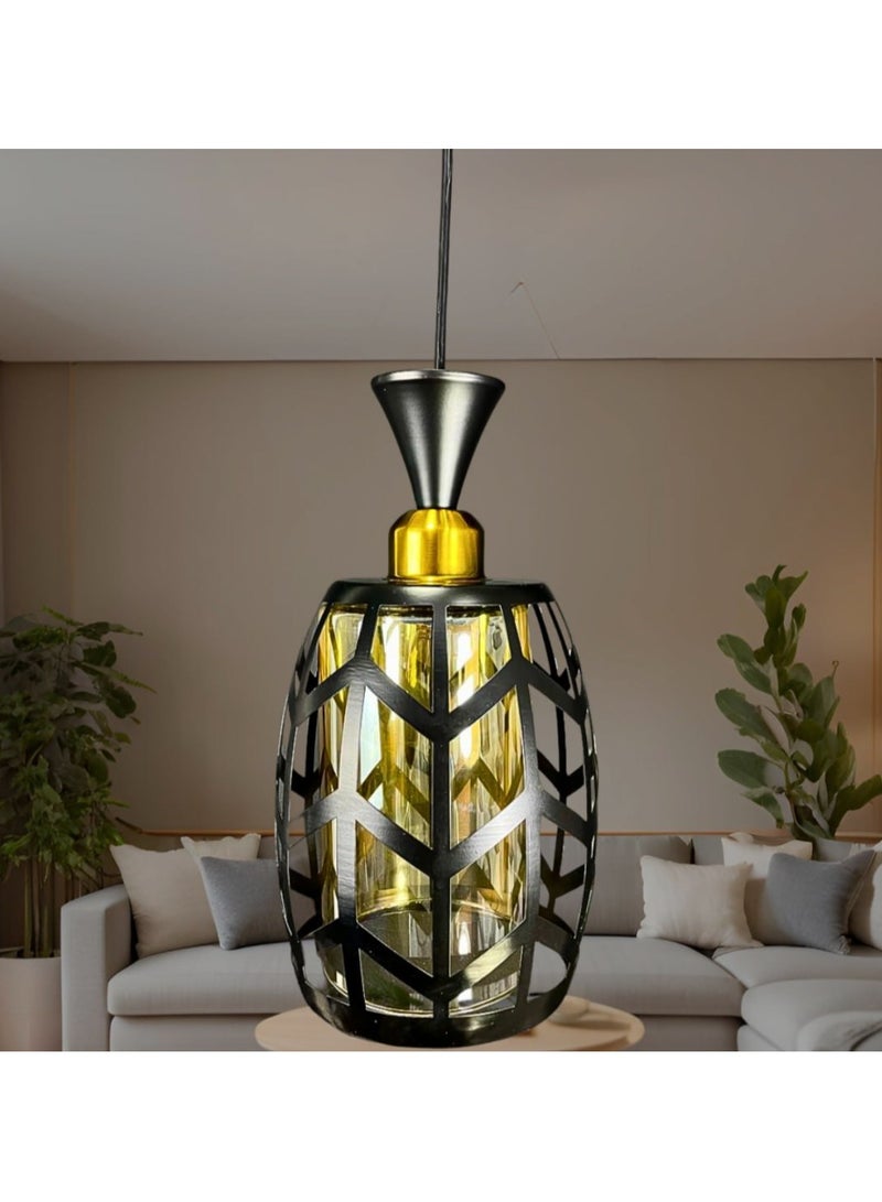 دلاية مفرد مودرن معدن لون اسود 1 لمبة من زيدان سنتر كود 103