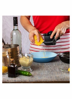 Excefore Cheese Grater Rotary Manual Handheld Cheese Grater, with Stainless Steel Drum for Grating Hard Cheese Chocolate Nuts Kitchen Tool  - Image 2