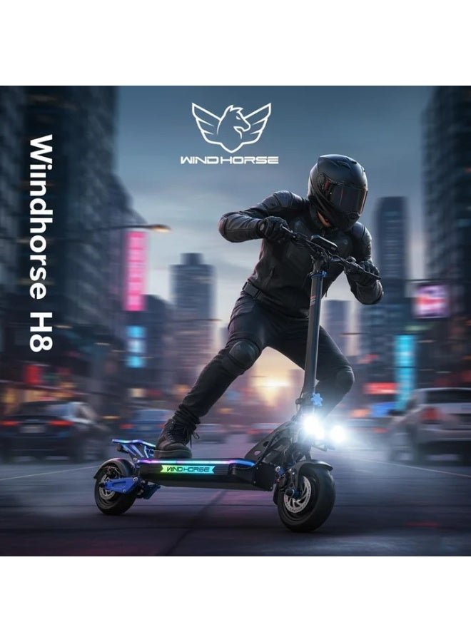 Windhorse Wind Horse H8 Electric Scooter 3600W (Dual Motor) 65KM Range 80KM Speed - Image 2
