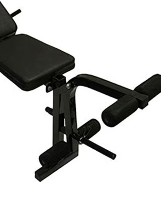 KUYING - Standard Weight Bench Workout Equipment for Home Gym Full-Body Workout, Bench Press Set Preacher Curl with Cylindricity Foam Elbow Support & Handle, Leg Developer - Image 1
