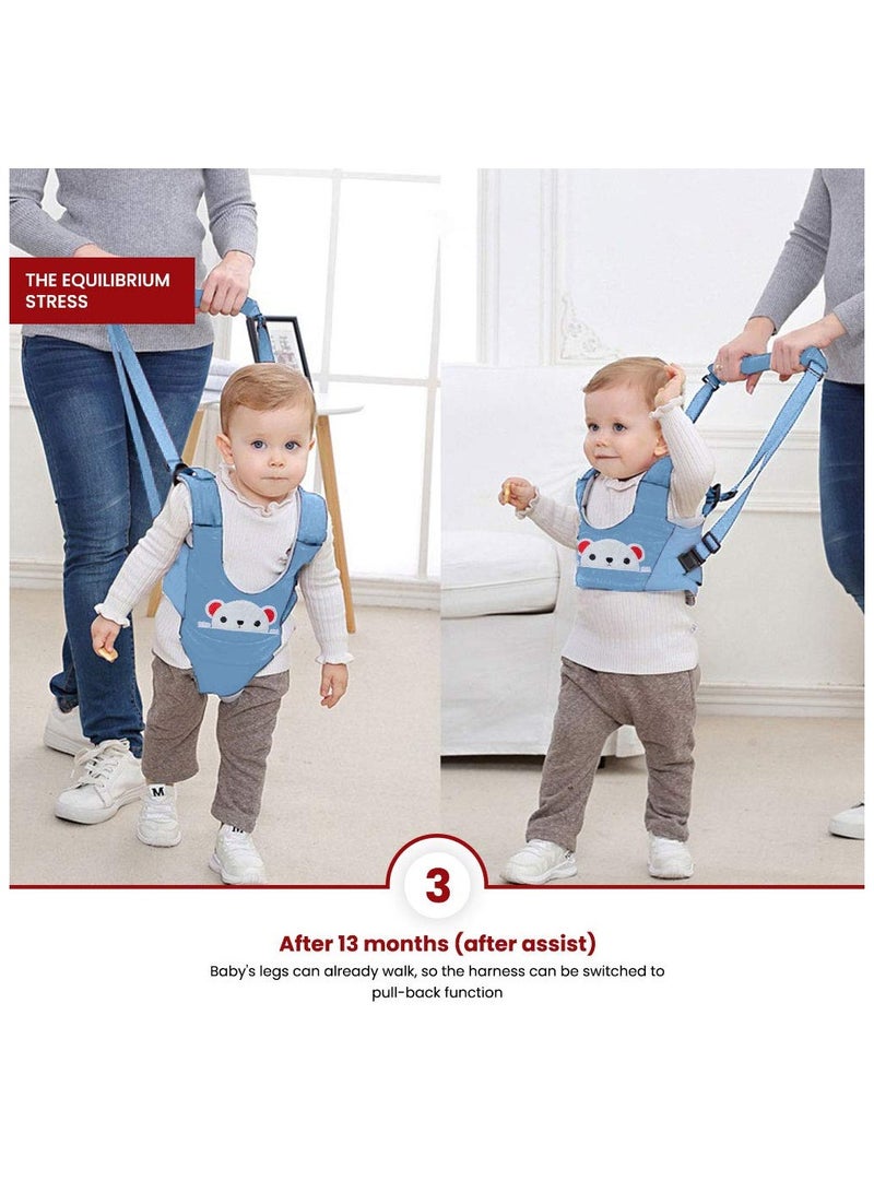 Sybil's 4 in 1 Baby Walking Safety Kit Includes Baby Walking Assistant Anti Slip Socks Knee Pads and Baby Bib Must Have for Infants and Toddlers Learning to Walking - Image 5