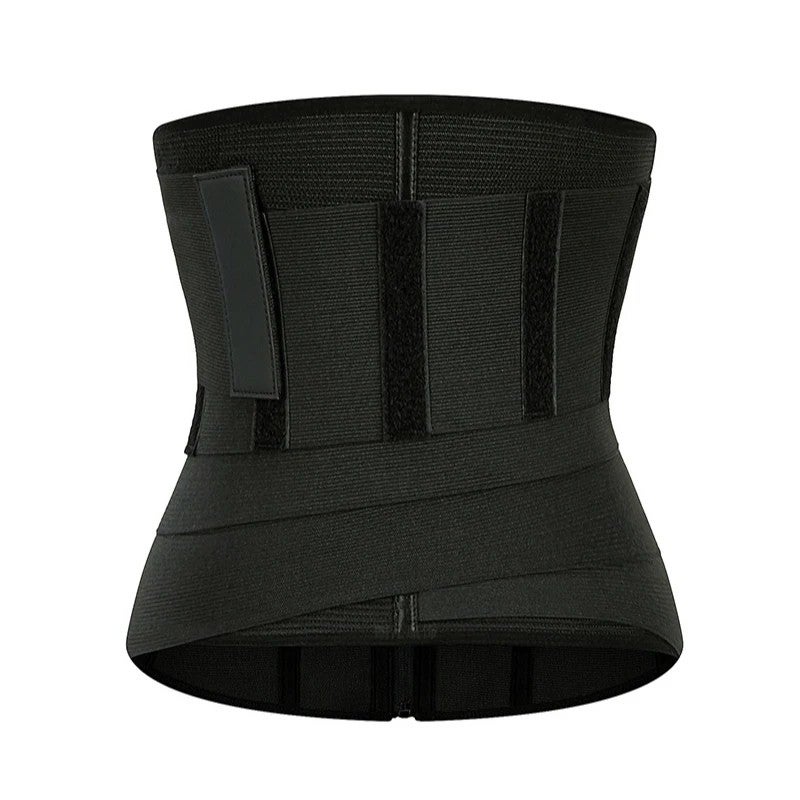 Bluejw Elastic Waist Trainer Corset Trimmer Shaper Belt Sauna Sweat Cincher Zipper - Women's Waist Trimmers - Image 5