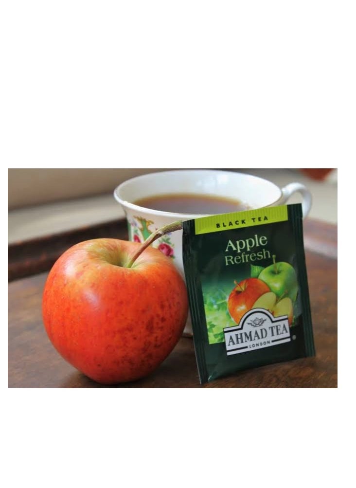 Ahmad Tea Fruit Apple Flavor 20 Foil Strands  - Image 2