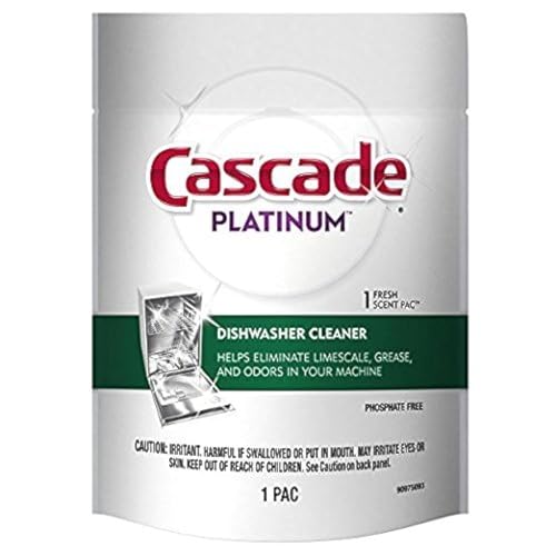 Cascade Platinum Dishwasher Cleaner 1-Fresh Scent Pac - Image 5