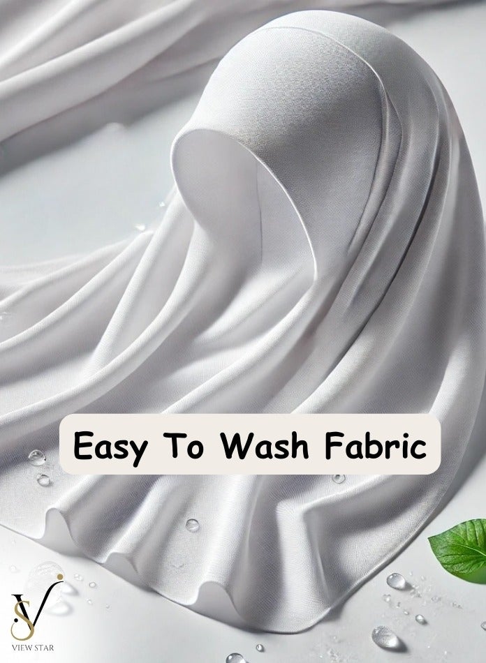 فيوستار وشاح حجاب ناعم ممتاز قابل للتمدد للنساء من Viewstar - وشاح رأس خفيف الوزن ومسامي وأنيق - ملابس عصرية متواضعة للمناسبات اليومية والخاصة - وشاح للعمرة يناسب الجميع - Image 5