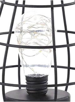 HOMESTAR Bedroom lamp for nightstand Retro Iron Art Table Lamp For Bedroom Living Room LED Bedside Lamp Bed Lamp Night Light  - Image 4
