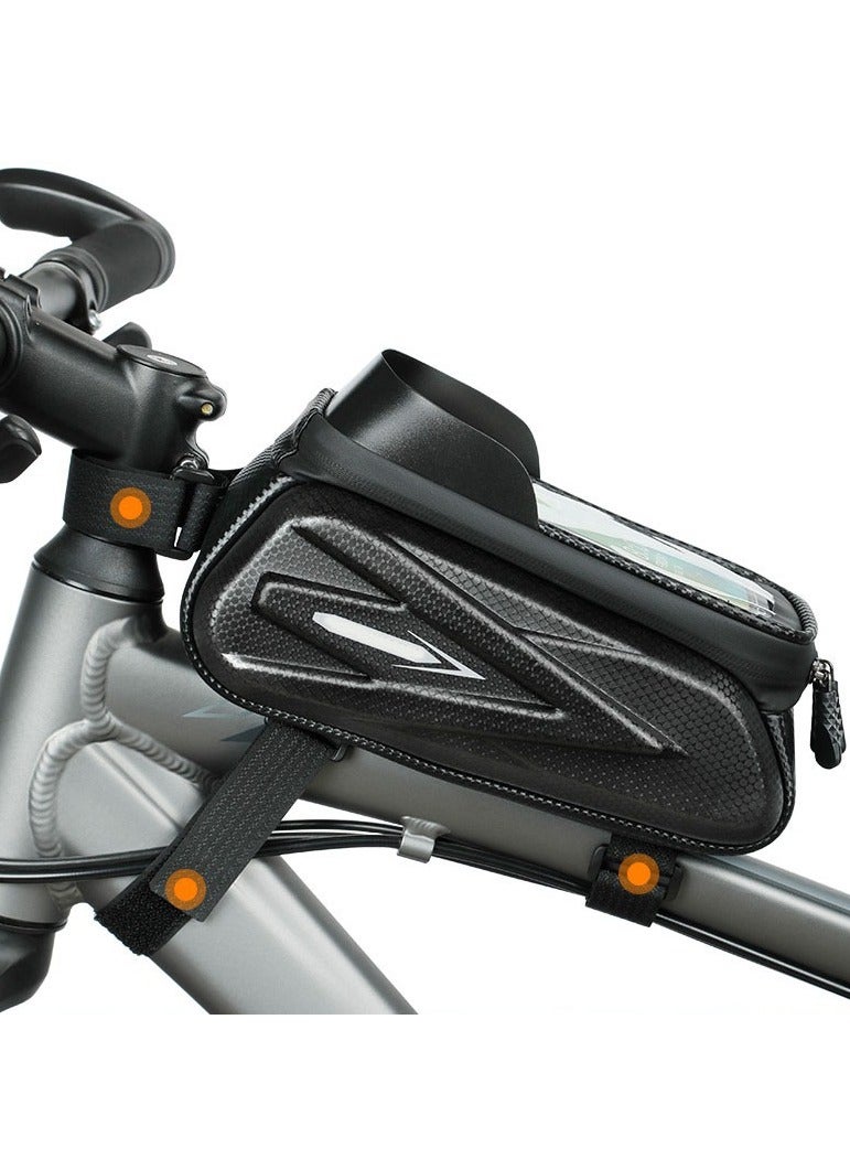 Generic Waterproof Pouch Bike Bag Hard Casing Waterproof Bicycle Phone Bag  - Image 2