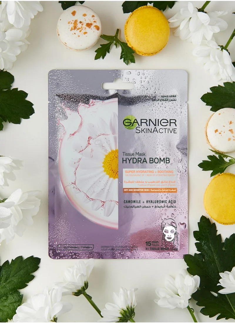 Garnier Chamomile Hydrating Face Tissue Mask