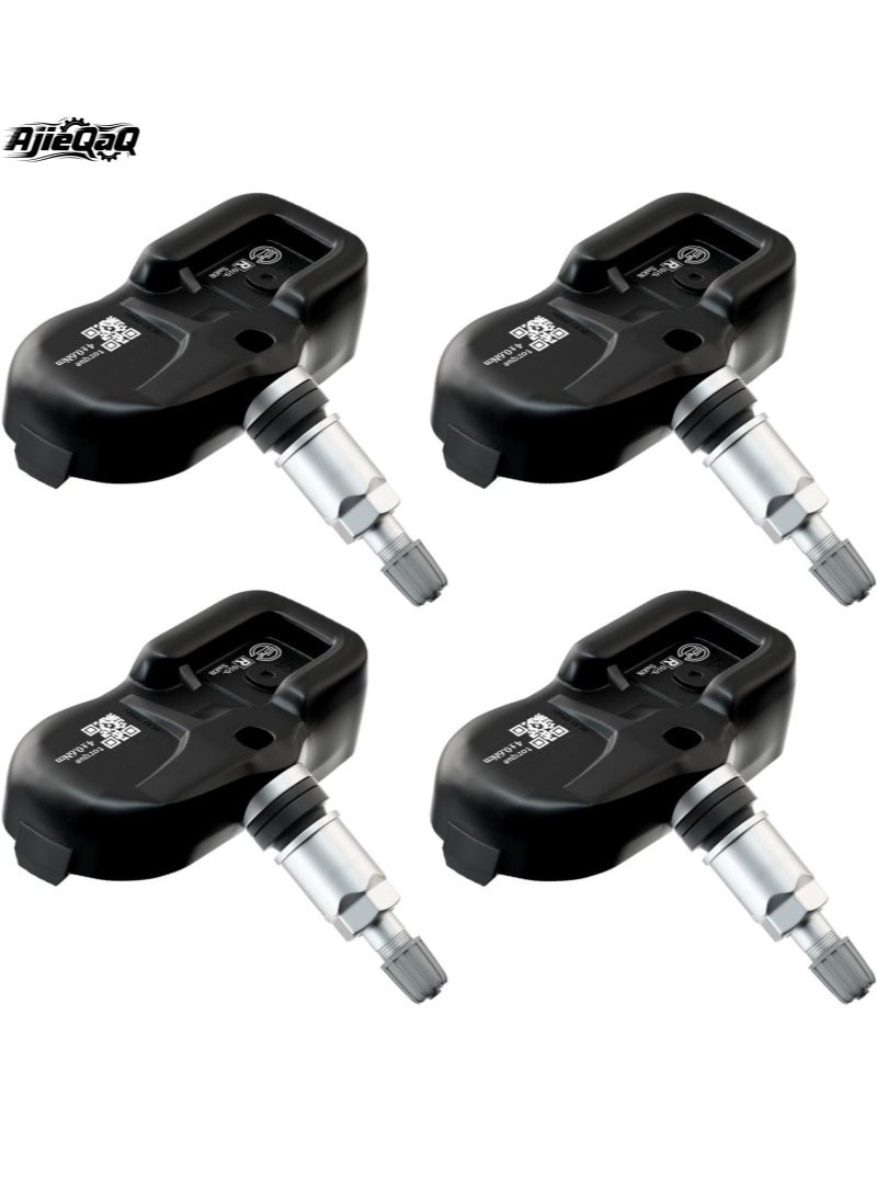 AjieQaQ 4PCS TPMS Sensor Compatible for Toyota Scion Pontiac Lexus, Camry rav4 Scion Yaris Corolla Tire Pressure Monitoring Sensor Replaces# 42607-33011 PMV-107J 42607-33021 42607-06011 315MHz - Image 1