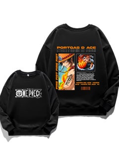 KUYING New One Piece Retro Washed Round Neck Hoodie  - Image 1