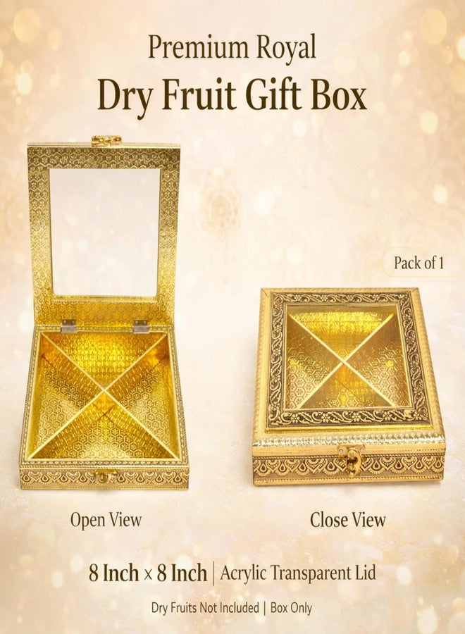 DK trades® Decorative Empty Dry Fruits Storage box/Oxidised Dry Fruit box/Sweetsbox/Oxidized Dry Fruitbox/Giftbox/Mukhwashbox, Sopari Storagebox - Image 2