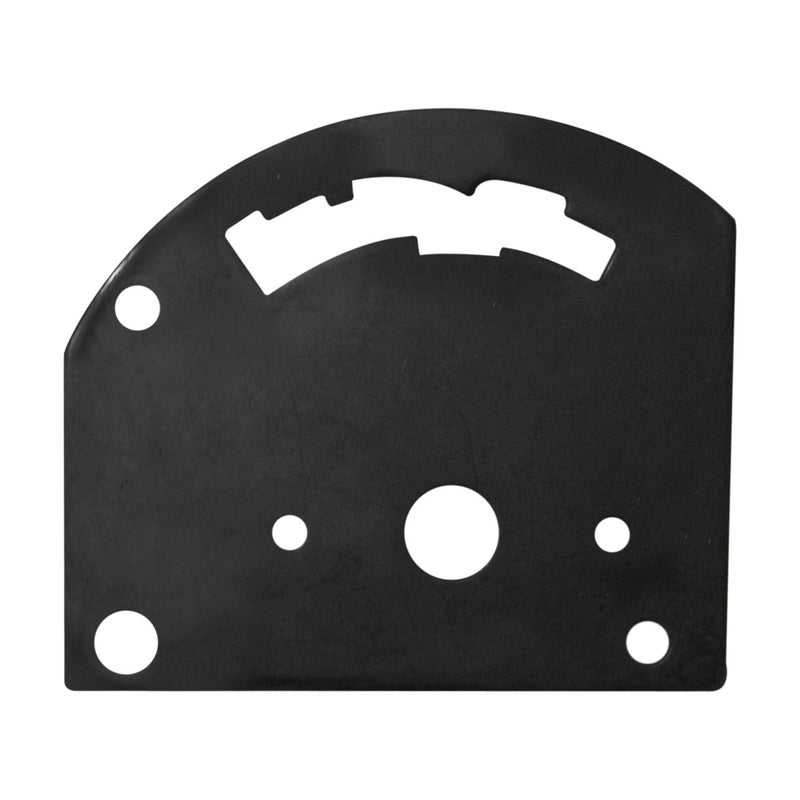 B&M 80710 3-Speed Reverse Pattern Gate Plate for Pro Stick Automatic Shifter, Black